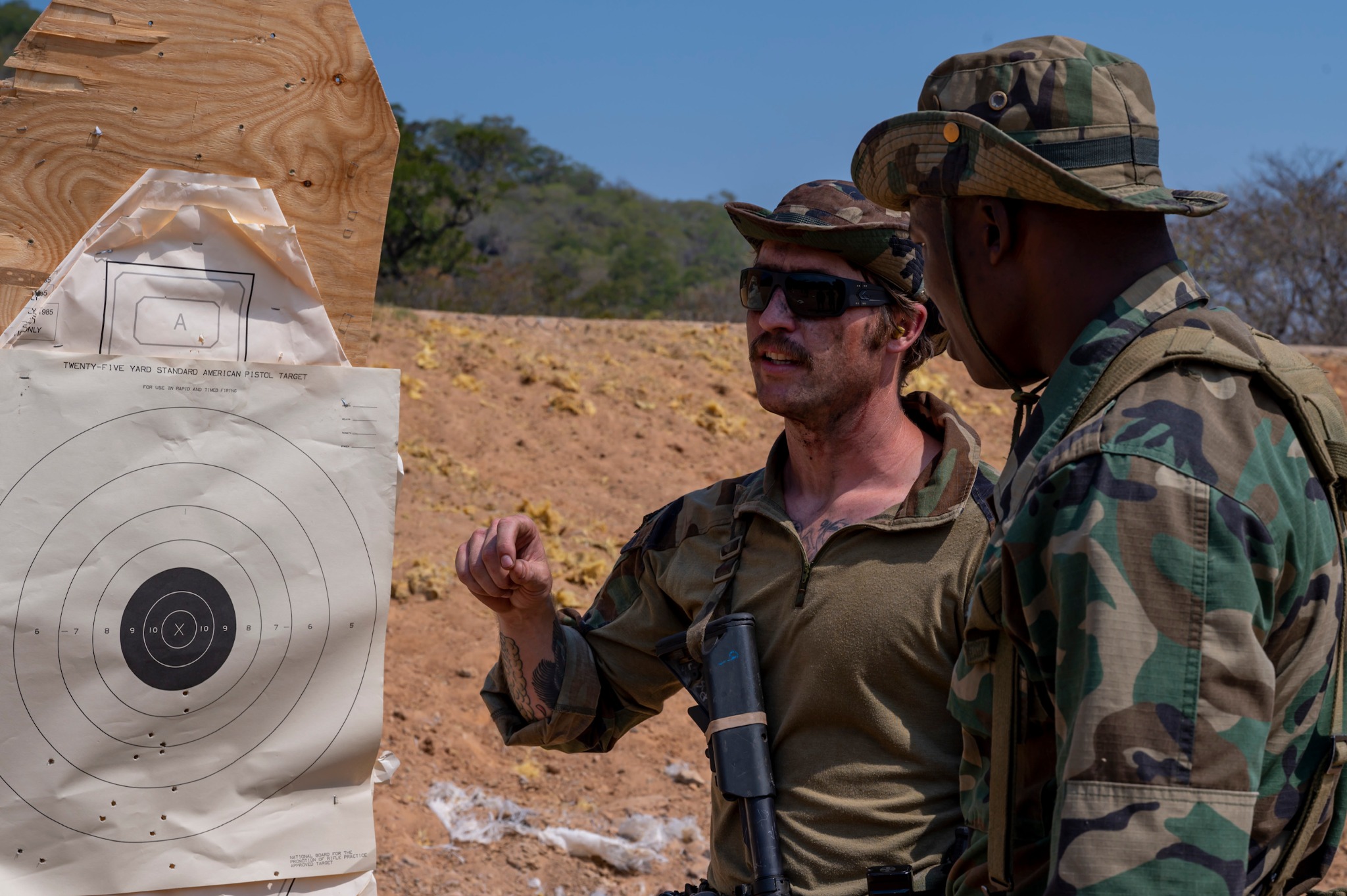 Military range training and instruction